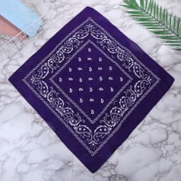New Headbands Unisex Cotton Bandana Head Scarf Headwraps for Women Designer Headwear Double Sided Head Wrap Men Masks Face Scarf