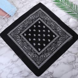 New Headbands Unisex Cotton Bandana Head Scarf Headwraps for Women Designer Headwear Double Sided Head Wrap Men Masks Face Scarf