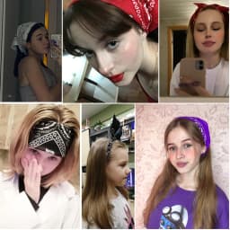 New Headbands Unisex Cotton Bandana Head Scarf Headwraps for Women Designer Headwear Double Sided Head Wrap Men Masks Face Scarf