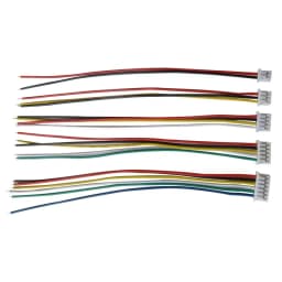 10Pairs JST 1.25 Male Female Wire Connector Pitch 1.25mm 2P 3P 4P 5P 6P JST Plug Jack Terminal Cable Connector Length 10CM