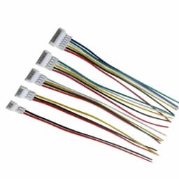 10Pairs JST 1.25 Male Female Wire Connector Pitch 1.25mm 2P 3P 4P 5P 6P JST Plug Jack Terminal Cable Connector Length 10CM