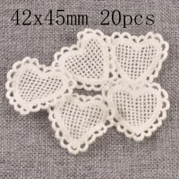 Flower White Lace Applique Mesh Trim For Sew On Guipure Fabric Wedding Supplies Home Decoration