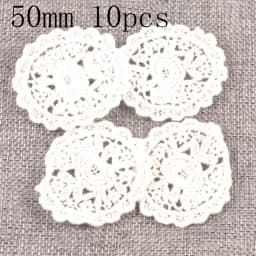 Flower White Lace Applique Mesh Trim For Sew On Guipure Fabric Wedding Supplies Home Decoration
