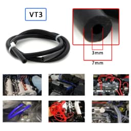 2M Length Silicone Vacuum Tube Hose Silicon Tubing 3MM 4MM 6MM 8MM 10MM 12MM 14MM 16MM Blue Auto parts Universal