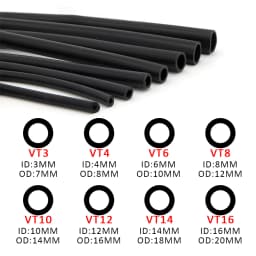 2M Length Silicone Vacuum Tube Hose Silicon Tubing 3MM 4MM 6MM 8MM 10MM 12MM 14MM 16MM Blue Auto parts Universal
