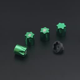 Metal Wheel Rim Center Cap Dust Cap M4 Nut 4PCS for 1/10 RC Crawler Car Axial SCX10 D90 TRX4 TF2 CC01 Capra Upgrade