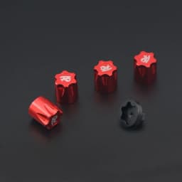 Metal Wheel Rim Center Cap Dust Cap M4 Nut 4PCS for 1/10 RC Crawler Car Axial SCX10 D90 TRX4 TF2 CC01 Capra Upgrade