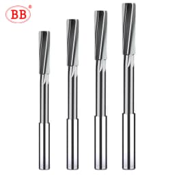 BB Reamer HSS Cobalt Wear Resistant High Precision H7 Diameter 2mm-16mm Left Spiral Flute Hole Drill Metal Steel Aluminum Tool