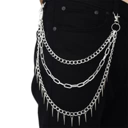 Punk Pants Chains Belt Chain for Man Women Jean Trousers Chains  Goth Jewelry Gothic Emo Scene Accessories