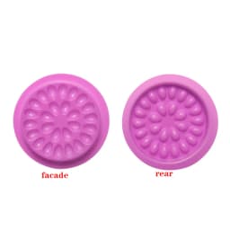 100Pcs Disposable Eyelash Glue Pallet Eyelash Extension Glue Pads Stand Eyelash Plastic Transparent Glue Holder Glue Gasket