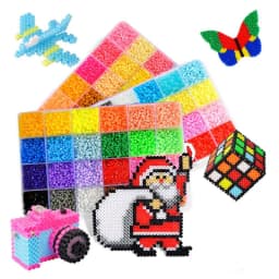 2.6mm 24/48 Colors Hama Beads Education Iron Beads 3D Puzzle Beads Ironing Guarantee Perler Fuse Beads DIY Toy Miçangas