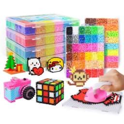 2.6mm 24/48 Colors Hama Beads Education Iron Beads 3D Puzzle Beads Ironing Guarantee Perler Fuse Beads DIY Toy Miçangas
