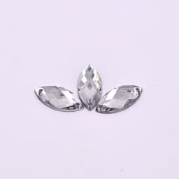 JUNAO 100pcs 7*15mm Pink AB Sewing Rhinestones Flatback Horse Eye Stone Sew On Strass Crystal Loose Acrylic Beads For Needlework