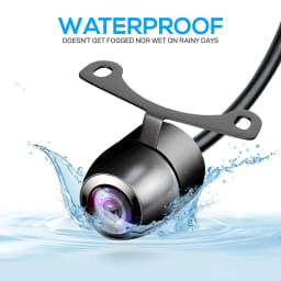 Car Rear View Camera Night Vision Reversing Auto Parking Camera IP68 Waterproof CCD LED Auto Backup Monitor 170 Degree HD Image