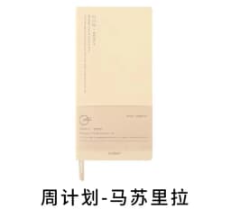 Kinbor Weekly Planner Notebook UnDated Agenda Schedule Daily Monthly Journal Book Portable Record Diary Plan Notepad Stationery