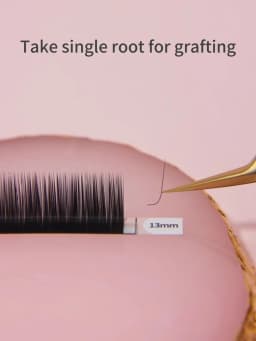 ANNAFRIS 16rows 8~15mm Mixed L-Shaped Eyelashes Extension Natural Soft Mink Matt Black L/L+/LC/LD/LU(M) Curl Individual Lashes