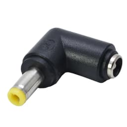 1/2/5PCS DC Power Converter Plug 5.5x2.5mm Female Turn to 90 Degree 5.5x2.5mm Male Adapter Connector