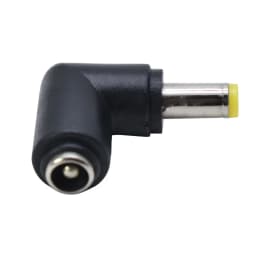 1/2/5PCS DC Power Converter Plug 5.5x2.5mm Female Turn to 90 Degree 5.5x2.5mm Male Adapter Connector