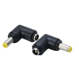 1/2/5PCS DC Power Converter Plug 5.5x2.5mm Female Turn to 90 Degree 5.5x2.5mm Male Adapter Connector