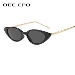 Ladies Cat Eye Sunglasses Women Brand Designer Fashion Small Frame Sun Glasses for Female Trend Glasees UV400 O5