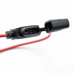 Waterproof Power Socket Small Blade Type inline InLine Fuse Holders with 10A Fuse auto Car Replacement Fuses length 16AWG