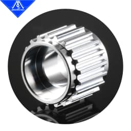 Mellow 3D Printers Parts 1pcs GT2 Idler Timing Pulley 20 Tooth Wheel Bore 5mm Aluminium Gear Teeth for GT2 Timing Belt 6MM