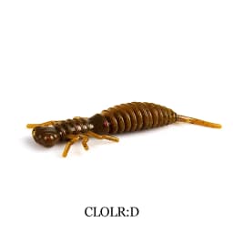 Supercontinent Larva Soft Lures 50mm 62mm 85mm Artificial Lures Fishing Worm Silicone Bass Pike Minnow Swimbait Jigging Plastic