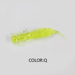 Supercontinent Larva Soft Lures 50mm 62mm 85mm Artificial Lures Fishing Worm Silicone Bass Pike Minnow Swimbait Jigging Plastic
