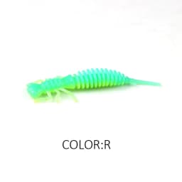 Supercontinent Larva Soft Lures 50mm 62mm 85mm Artificial Lures Fishing Worm Silicone Bass Pike Minnow Swimbait Jigging Plastic