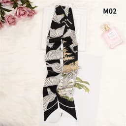 Horse Printing Bag Scarf New Small Skinny Silk Scarf Women Luxury Brand Foulard Women Tie Fashion Head Scarves For Ladies