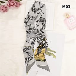 Horse Printing Bag Scarf New Small Skinny Silk Scarf Women Luxury Brand Foulard Women Tie Fashion Head Scarves For Ladies