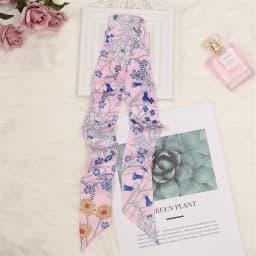Horse Printing Bag Scarf New Small Skinny Silk Scarf Women Luxury Brand Foulard Women Tie Fashion Head Scarves For Ladies