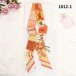 Horse Printing Bag Scarf New Small Skinny Silk Scarf Women Luxury Brand Foulard Women Tie Fashion Head Scarves For Ladies