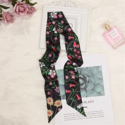 Horse Printing Bag Scarf New Small Skinny Silk Scarf Women Luxury Brand Foulard Women Tie Fashion Head Scarves For Ladies