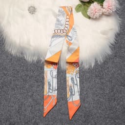Horse Printing Bag Scarf New Small Skinny Silk Scarf Women Luxury Brand Foulard Women Tie Fashion Head Scarves For Ladies