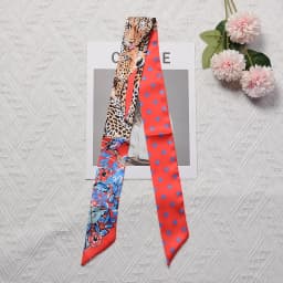 Horse Printing Bag Scarf New Small Skinny Silk Scarf Women Luxury Brand Foulard Women Tie Fashion Head Scarves For Ladies