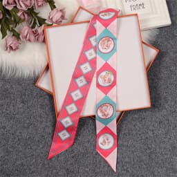 Horse Printing Bag Scarf New Small Skinny Silk Scarf Women Luxury Brand Foulard Women Tie Fashion Head Scarves For Ladies