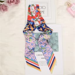 Horse Printing Bag Scarf New Small Skinny Silk Scarf Women Luxury Brand Foulard Women Tie Fashion Head Scarves For Ladies