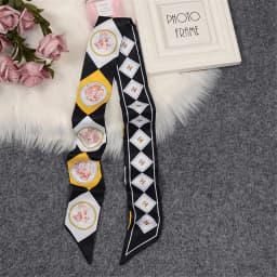 Horse Printing Bag Scarf New Small Skinny Silk Scarf Women Luxury Brand Foulard Women Tie Fashion Head Scarves For Ladies