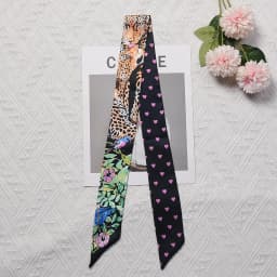 Horse Printing Bag Scarf New Small Skinny Silk Scarf Women Luxury Brand Foulard Women Tie Fashion Head Scarves For Ladies