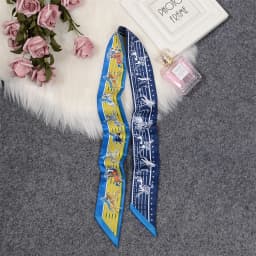 Horse Printing Bag Scarf New Small Skinny Silk Scarf Women Luxury Brand Foulard Women Tie Fashion Head Scarves For Ladies