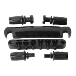 1 Set of 6 Strings Guitar Tune-O-matic Bridge and Tailpiece with Posts for LP Electric Guitar