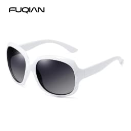 Brand Design Elegant Oversized Polarized Sunglasses Women Fashion Big Round Sun Glasses Ladies Vintage Outdoor Anti Glare Shades