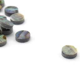20pcs 2/3/4/6*2mm Colourful Abalone Inlay Dots Abalone White Pearl Shell Dots for Ukulele Acoustic Guitar Fretboard Fingerboard