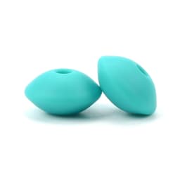 LOFCA 100pcs/lot Silicone Lentil 12mm Silicone Beads Spacer Jewelry Making Bulk DIY Necklace Bracelets Accessories For jewelry