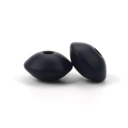 LOFCA 100pcs/lot Silicone Lentil 12mm Silicone Beads Spacer Jewelry Making Bulk DIY Necklace Bracelets Accessories For jewelry