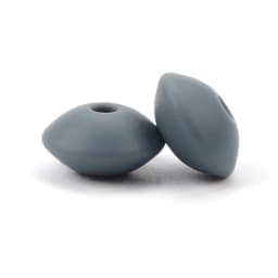LOFCA 100pcs/lot Silicone Lentil 12mm Silicone Beads Spacer Jewelry Making Bulk DIY Necklace Bracelets Accessories For jewelry