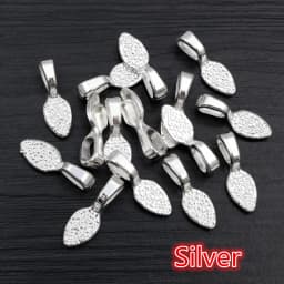 15x5mm 21x7mm 40pcs Antique/Bronze/Bright Silver Colors Plated Bail Connectors Handmade Charms Pendant:DIY for bracelet necklace