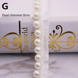 1yard/lot White Black Pearl Bead Lace Ribbon Tape Lace Fabric Trim Ribbons for DIY Sewing Garments Handmade Clothing Accessories