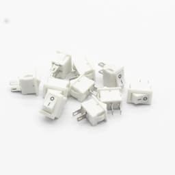 10pcs KCD11-101 3A/250V Small Black 10*15mm SPST 2PIN ON/OFF G130 Boat Rocker Switch Car Dash Dashboard Truck RV ATV Home